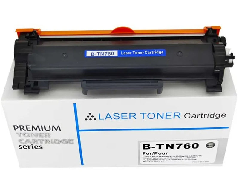 Compatible Brother TN760 TN-760 TN-730 MFC-L2710DW HL-L2395DW MFC-L2750DW DCP-L2550DW L2370DW L2390DW Cartridge Black