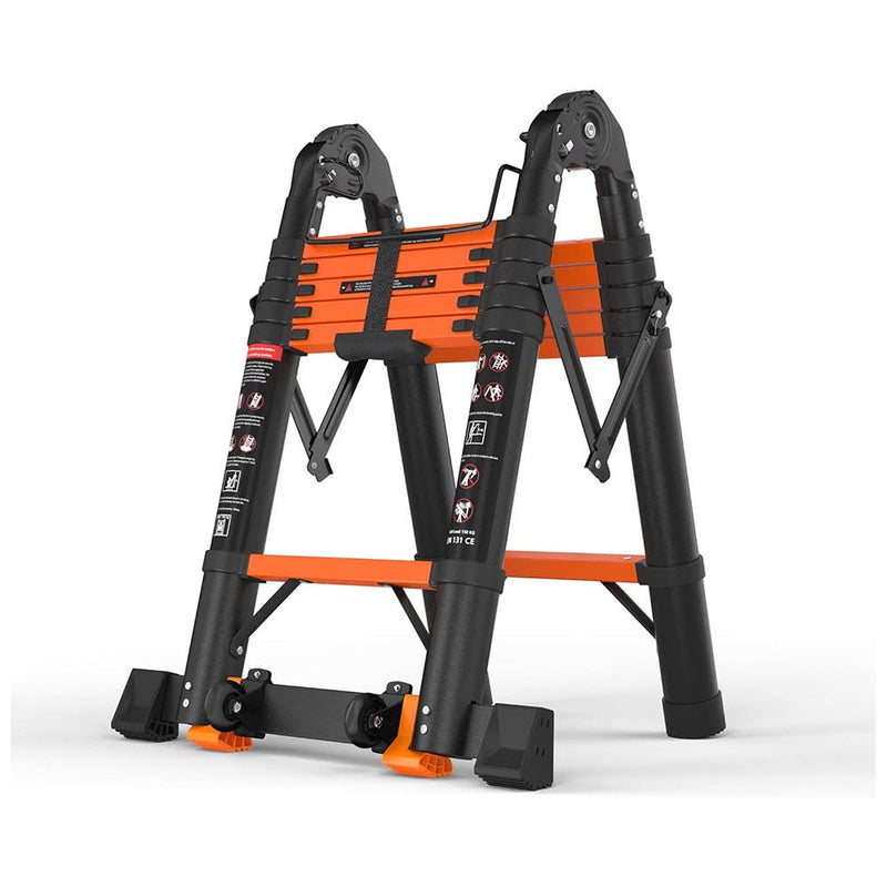 125FT aluminum telescoping ladder