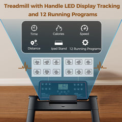 Treadmill Walking Foldable Treadmill