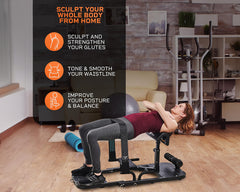 Hip Thrust Machine Squat and Glute Workout Equipment