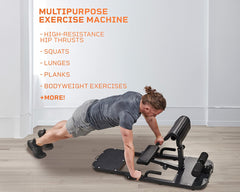 Hip Thrust Machine Squat and Glute Workout Equipment