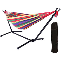 red yellow hammock chair swing