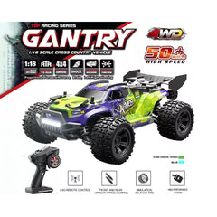 RC Car 4WD Monster Truck Off-Road Vehicle Remote Control Crawler