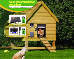 Solar-Powered Automatic Chicken Coop Door