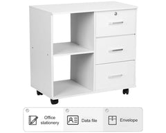 Office file Cabinet with Wheels File Organiser