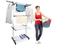 Foldable Clothes Drying Rack