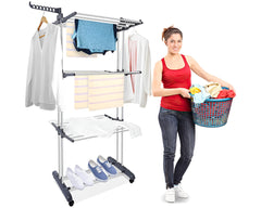 Foldable Clothes Drying Rack