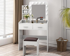 Dressing Table With Mirror