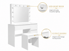 Dressing Table With Mirror