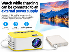Portable HD 1080P Projector with WiFi