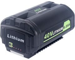Ryobi 40V Battery 6Ah Battery Replacement Compatible