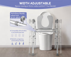 Toilet Safety Seat with Handle