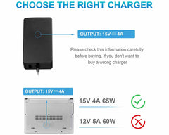 Replacement Charger for Microsoft Surface Pro X/7/6/5/4/3 65W