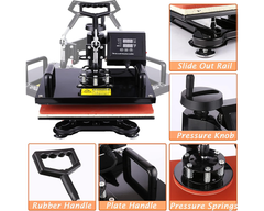 Digital Heat Press Machine Transfer T-Shirt Printer