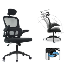 Office Chair Back Office Chair - Black