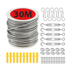30 meter stainless steel wire rope