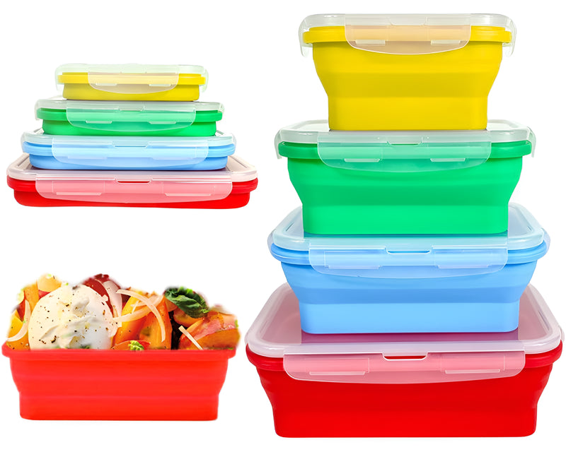 Silicone Food Storage Container Set