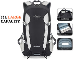 Travel Hiking Backpack 35L Lightweight Foldable