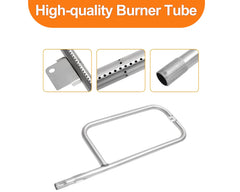 Grill Burner Tube Kit for Weber Q2200 Q2000 Stainless Steel Gas Grill Replacement Part
