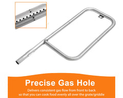 Grill Burner Tube Kit for Weber Q2200 Q2000 Stainless Steel Gas Grill Replacement Part