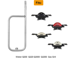 Grill Burner Tube Kit for Weber Q2200 Q2000 Stainless Steel Gas Grill Replacement Part