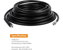 Drain Pipe Cleaning Kit 10M