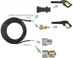 Drain Pipe Cleaning Kit 10M