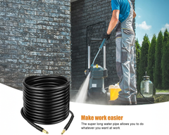 15M Water Blaster High Pressure Washer Extension Hose Pipe for Karcher