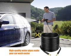 15M Water Blaster High Pressure Washer Extension Hose Pipe for Karcher