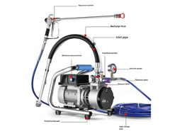 Airless paint sprayer