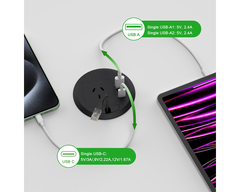 Desk Power Grommet