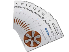 Power one P312 size 312 Hearing Aid Batteries 60 Pack