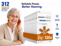 Hearing Aid Battery Size 312