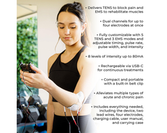 Medical TENS 7000 TENS & EMS Machine