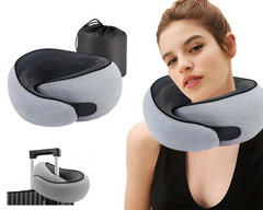 compact travel pillow folded