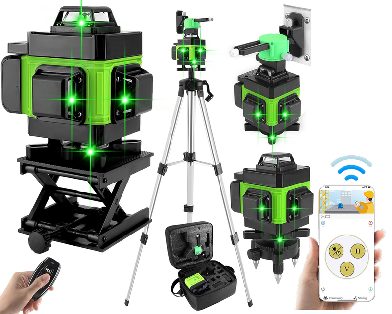 Green Cross Line Laser Level  with Tripod Self Leveling