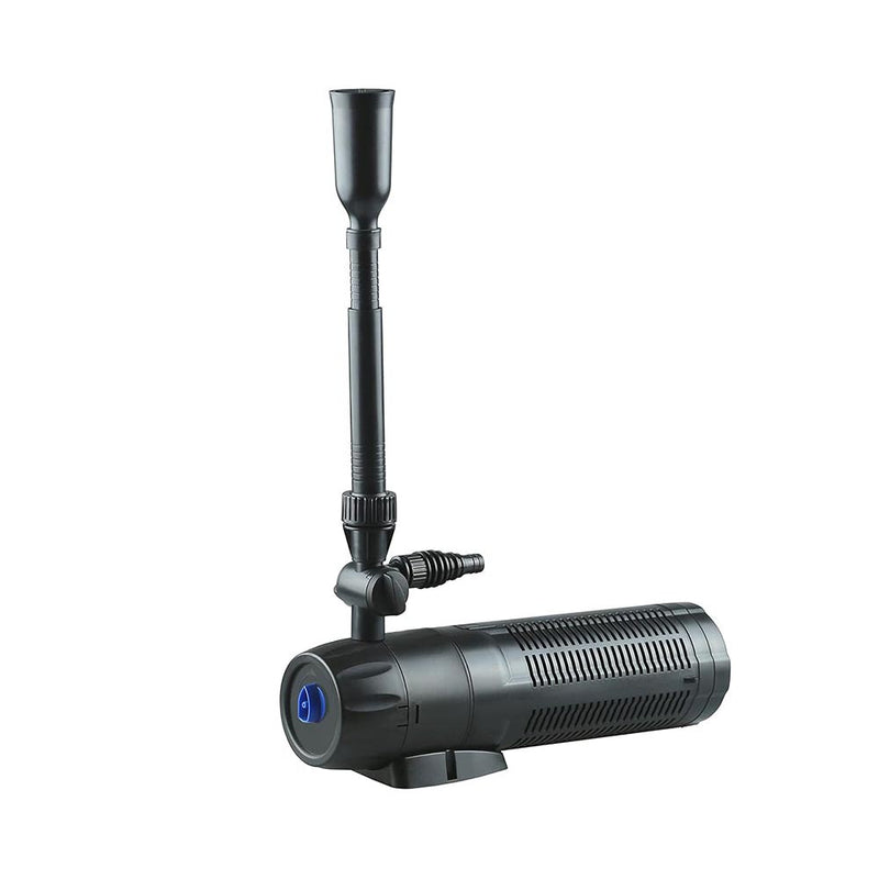 Pond pump filter with UV