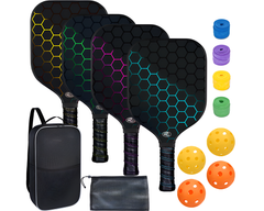 Pickleball Paddles and Ball Set