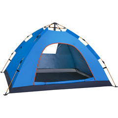 Pop up camping tent outdoors