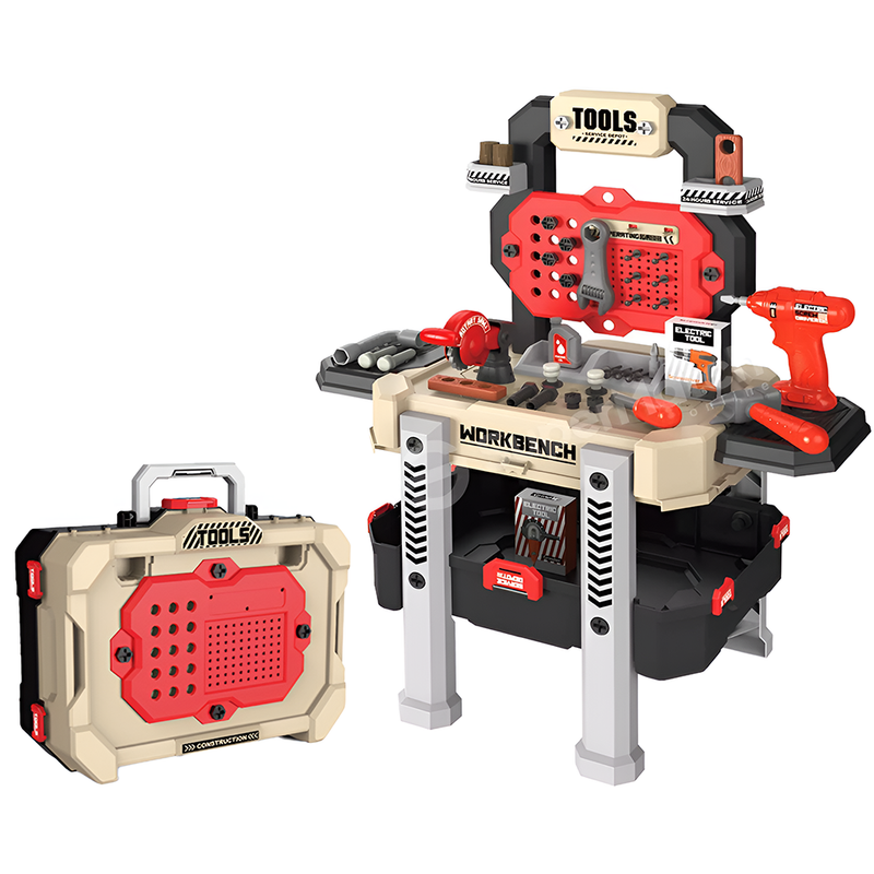 Kids Work Bench Construction Tool Toys Set