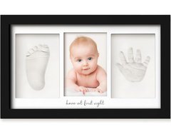 Baby Footprint & Handprint Keepsake Frame – NZ DIY Clay Kit