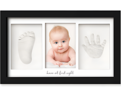 Baby Footprint & Handprint Keepsake Frame – NZ DIY Clay Kit