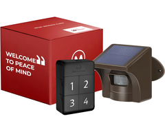 Solar Powered Wireless Driveway Alarm