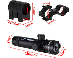 Green Laser Sight Designator for Air Gun Rifle