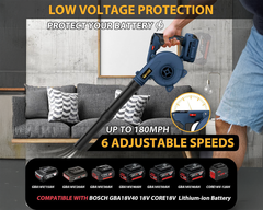 Cordless Leaf Blower for Bosch