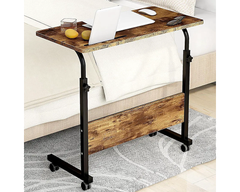Adjustable Laptop Desk Stand with Wheels