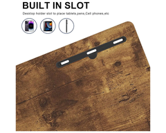 Adjustable Laptop Desk Stand with Wheels