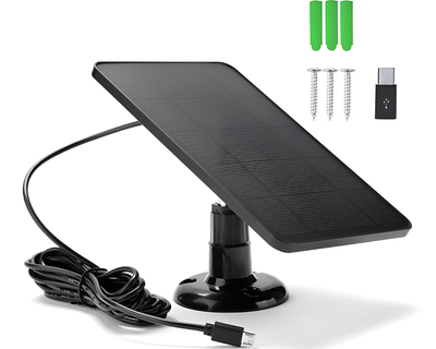 Solar Panel for CCTV Security Camera