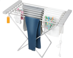 Heated Towel Rail Clothes Airer Stand