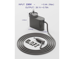 Charger for Dyson V6, V7, V8, DC59, DC58, DC61, DC62 AU NZ Plug